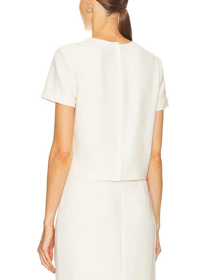 Theory Short Sleeve Pocket Top MSRP $265 N