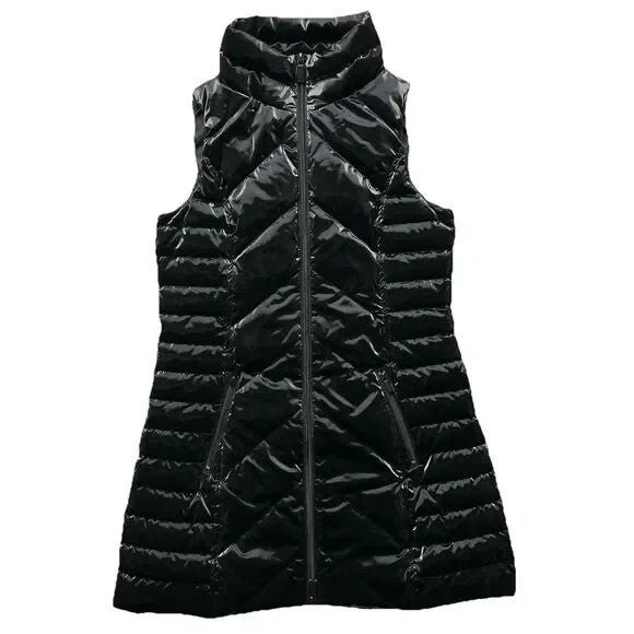 Anorak Down Chevron Quilted Vest MSRP $180