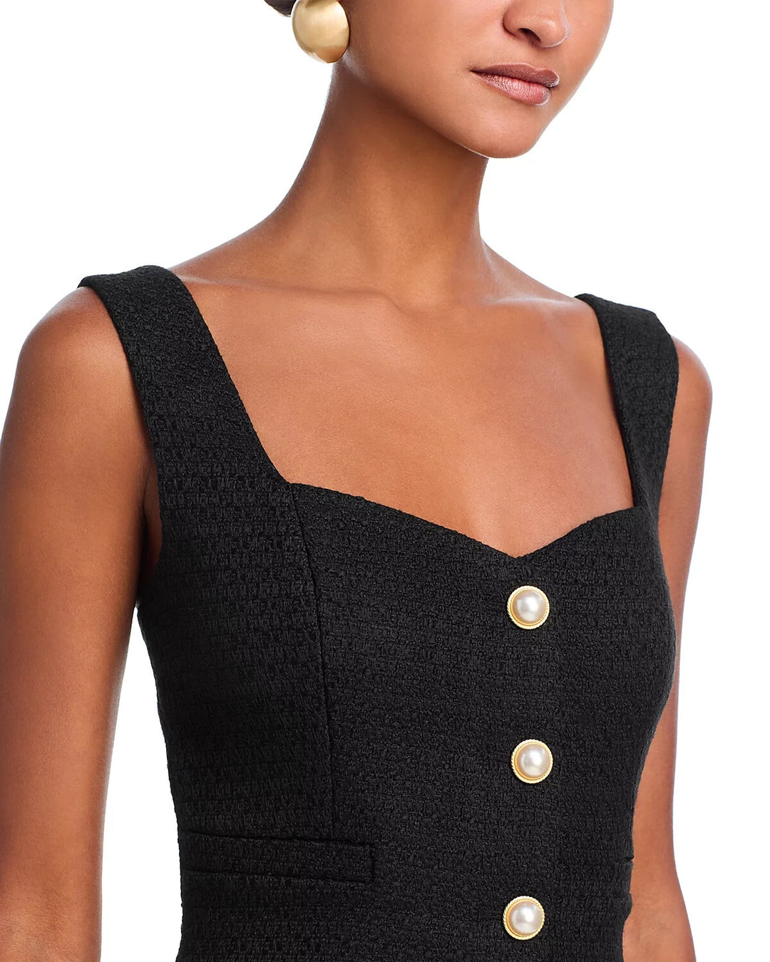 FRENCH CONNECTION Sweetheart Neck Mini Dress MSRP $168