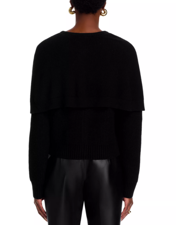 WAYF Penny Capelet Cardigan Sweater MSRP $98