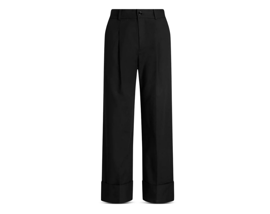 Lauren Ralph Lauren Double Faced Stretch Ankle Pants MSRP $145