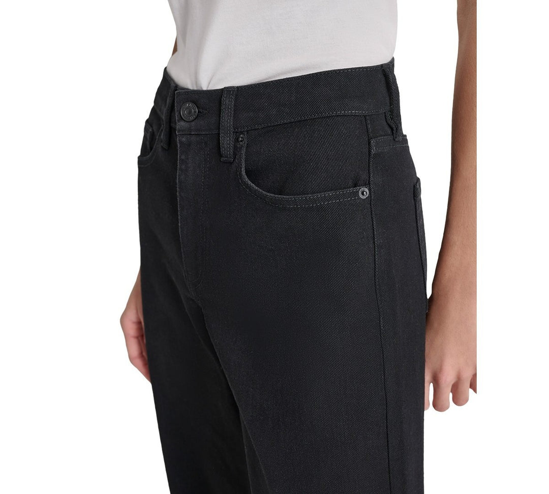 DKNY Jeans High-Rise Wide-Leg Jeans MSRP $79