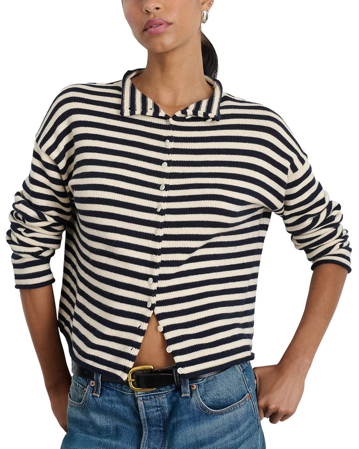 Alex Mill Taylor Striped Cardigan MSRP $175