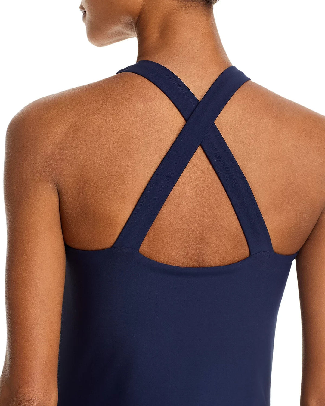 AQUA Athletic Pleat Hem Active Dress MSRP $98