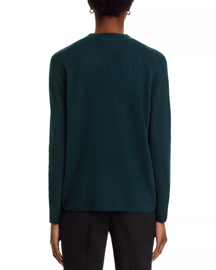C by Cashmere Grandmother Cashmere V Neck Cardigan MSRP $178