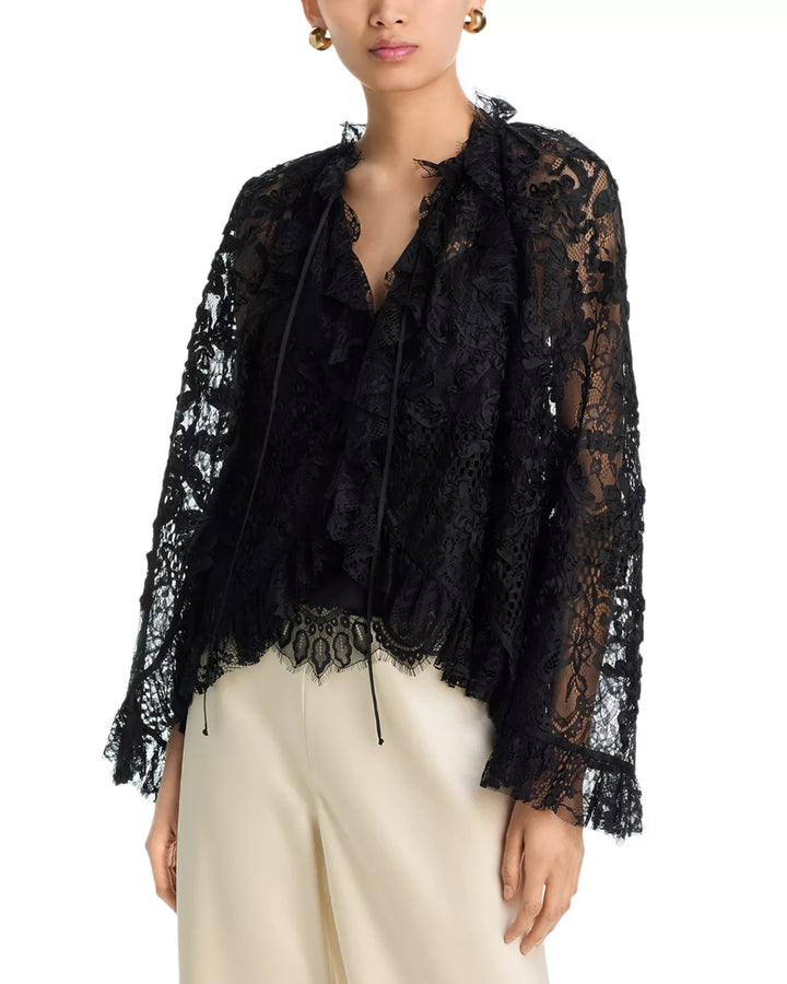 Kobi Halperin Harmony Lace Blouse MSRP $698