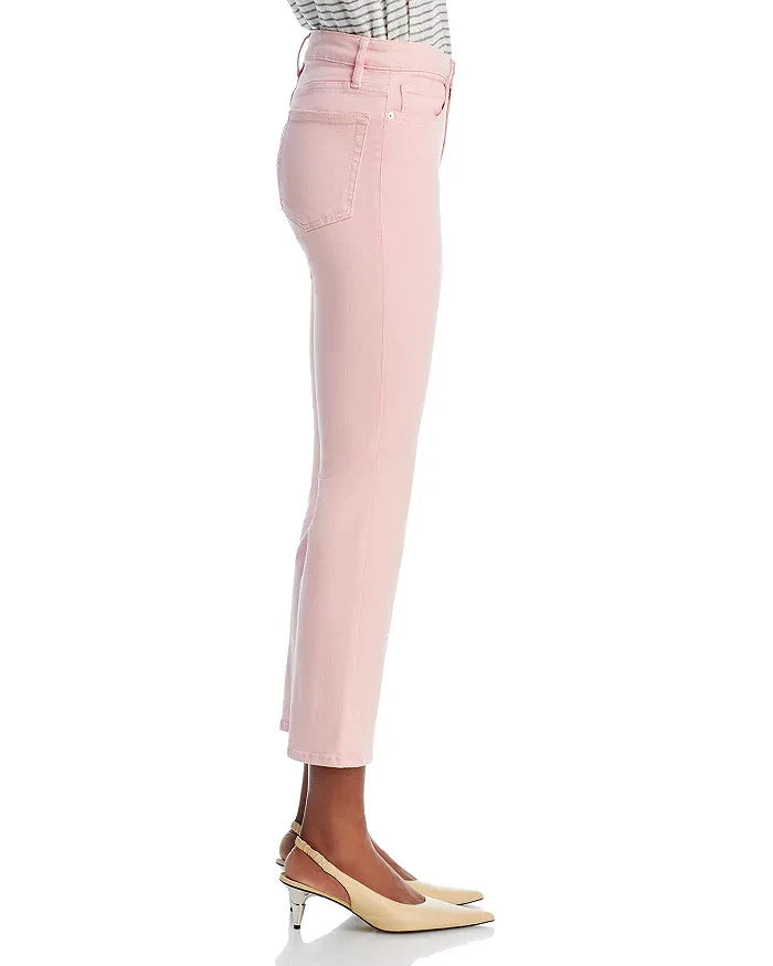 FRAME Le Crop High Rise Cropped Mini Bootcut Jeans MSRP $248