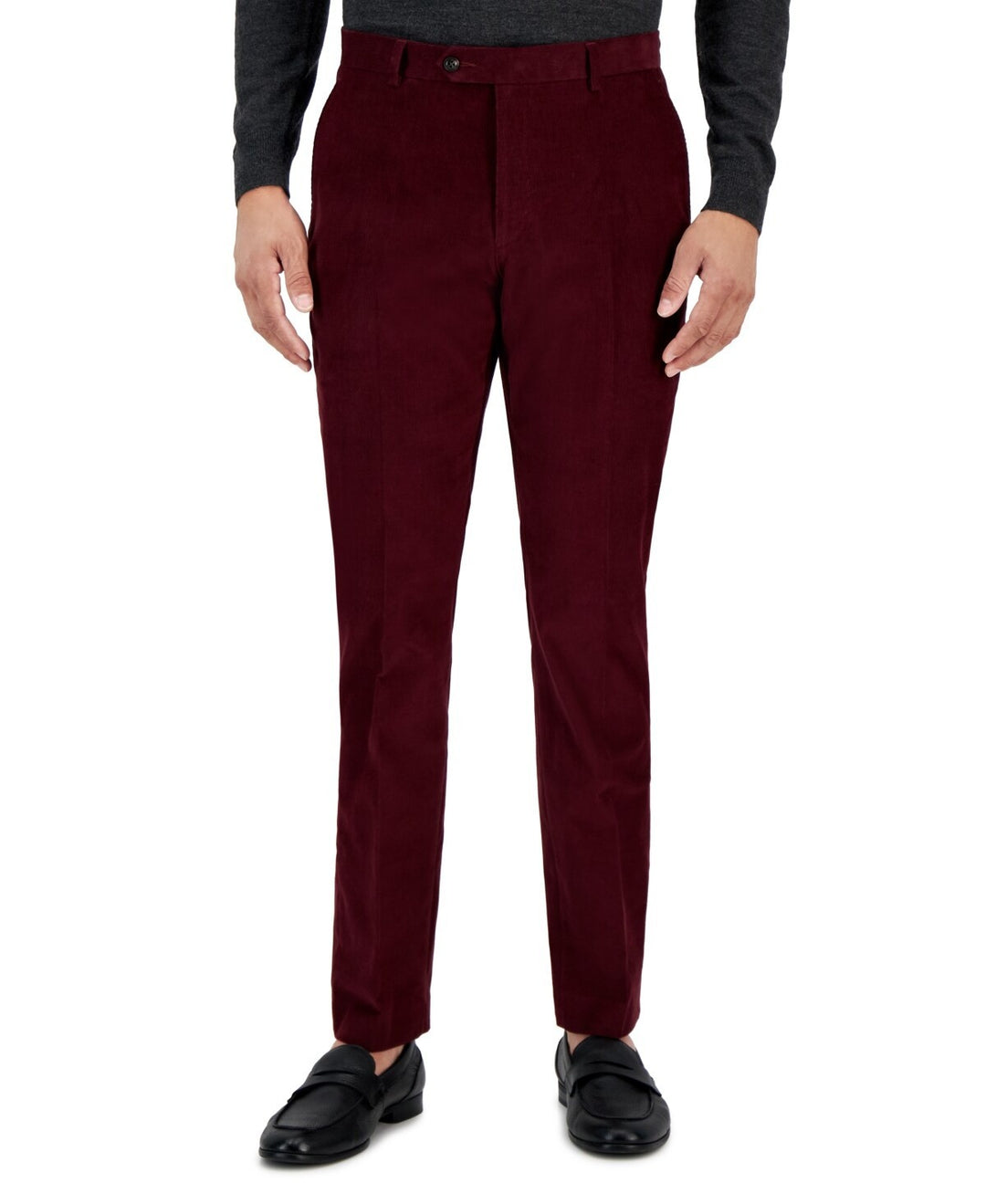 Tommy Hilfiger Men's Modern-Fit Solid Corduroy Pants MSRP $95