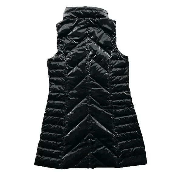 Anorak Down Chevron Quilted Vest MSRP $180