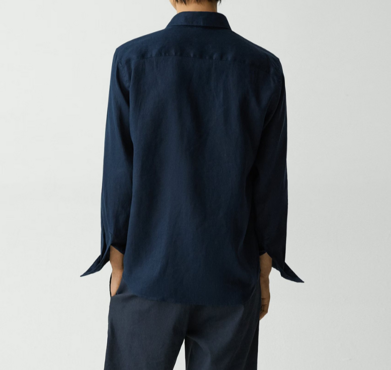 Theory Irving Shirt in Relaxed Linen MSRP $225