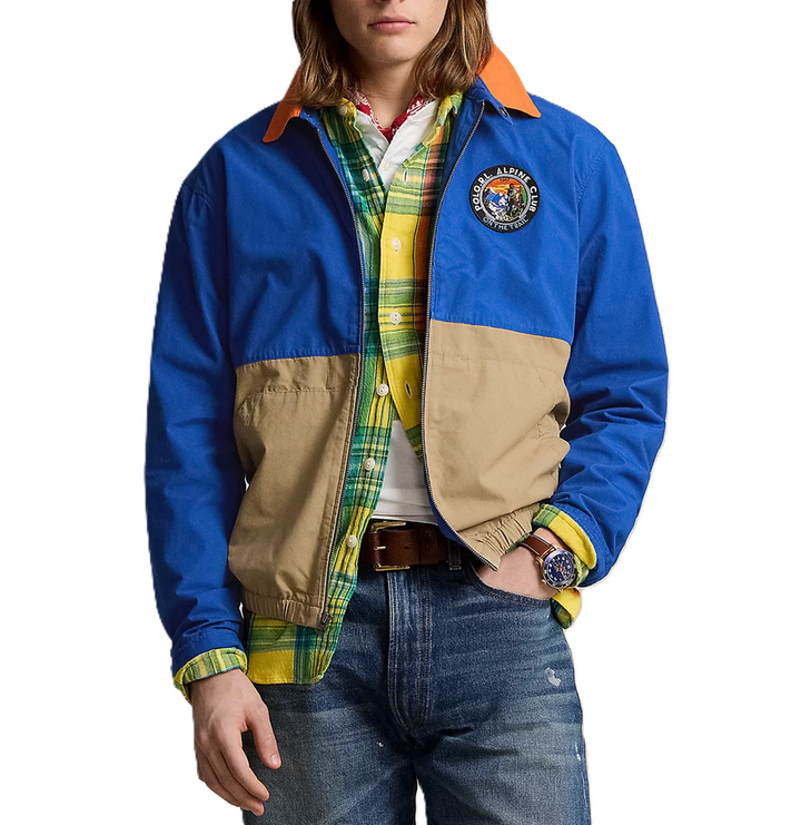 POLO Ralph Lauren Colorblocked Windbreaker Jacket MSRP $168