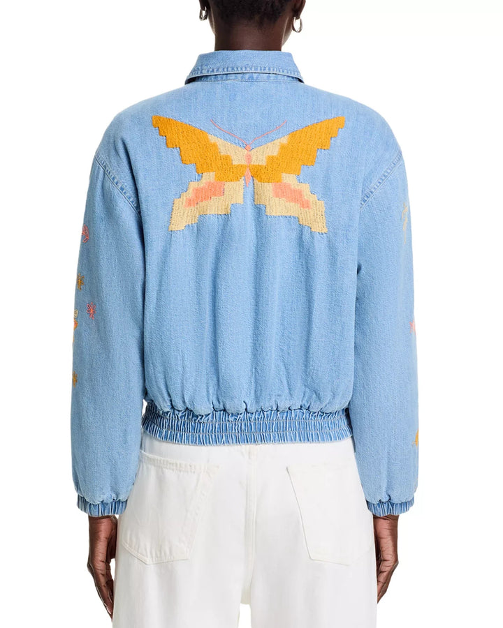 MOTHER The Put Me In Coach Jacket MSRP $350