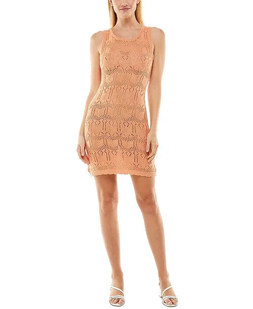 Ultra Flirt Juniors' Crochet Dress MSRP $39