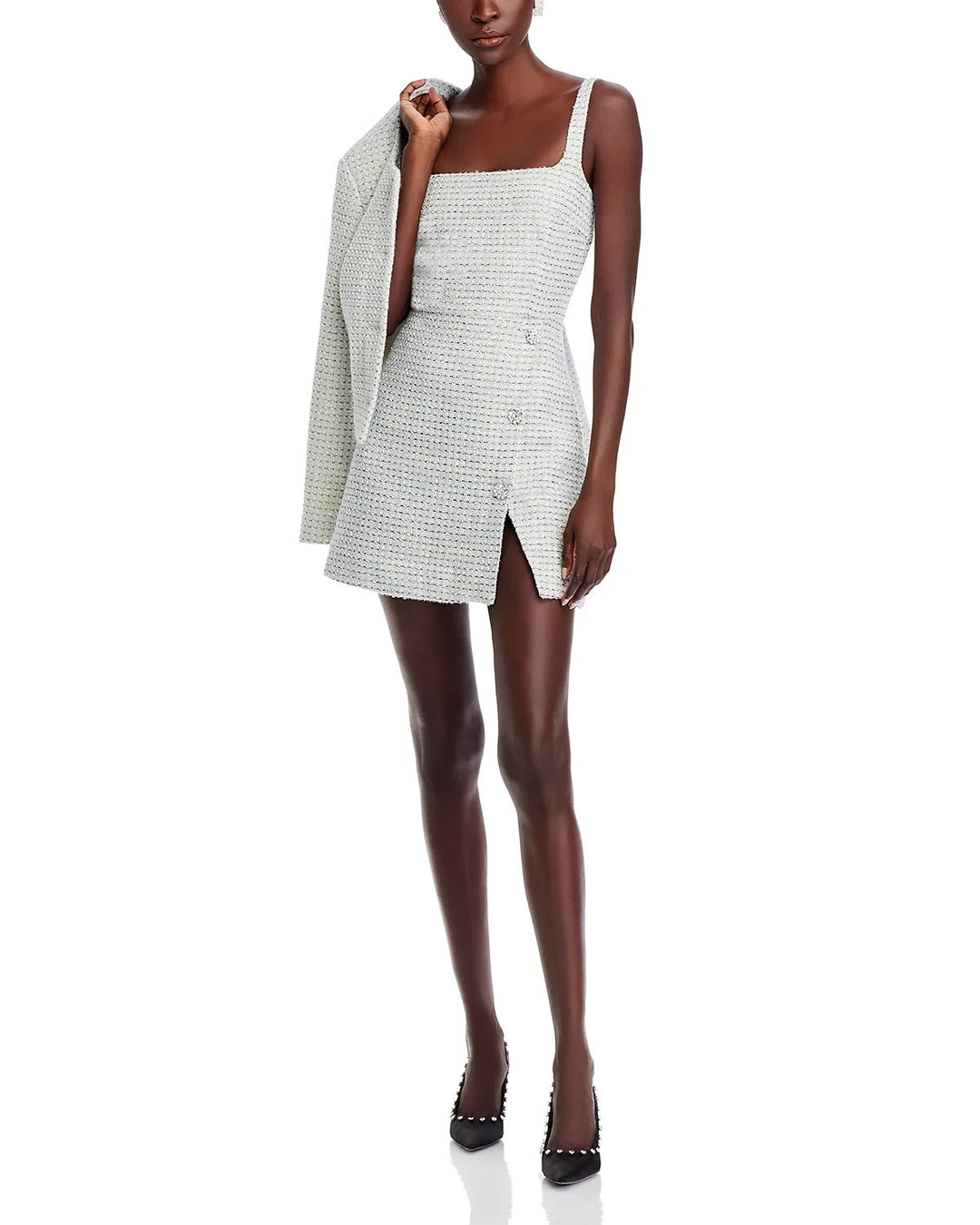 FRENCH CONNECTION Tweed Mini Dress MSRP $198