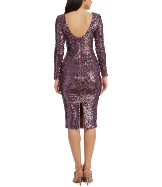 Dress the Population Emery Sequin Dress MSRP $298