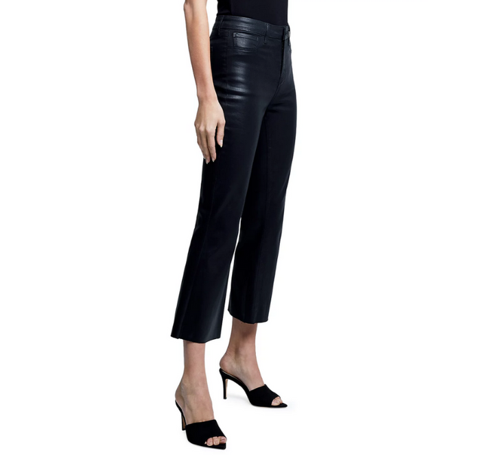 L'AGENCE Kendra High Rise Cropped Flared Jeans MSRP $285