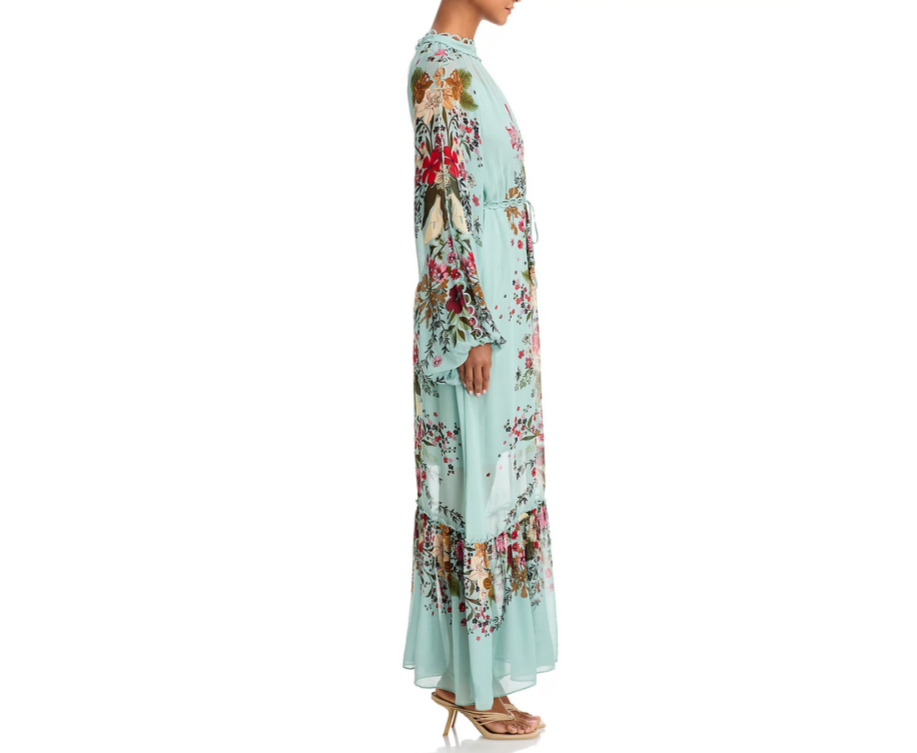 FARM Rio Beauty Bouquet Maxi Dress MSRP $348