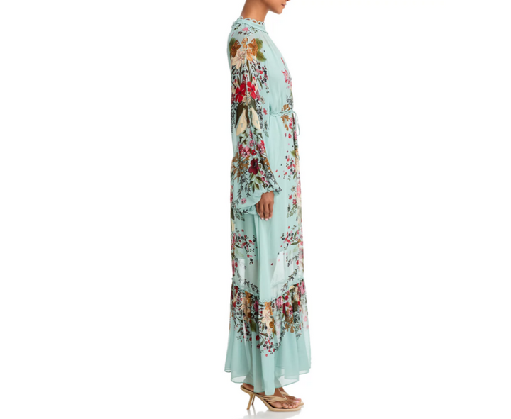 FARM Rio Beauty Bouquet Maxi Dress MSRP $348