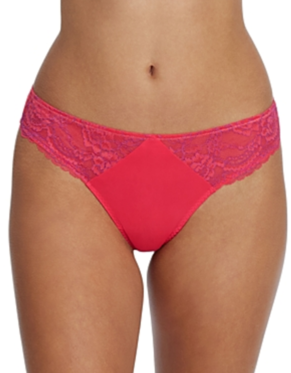 Skarlett Blue Minx Lace Front Thong MSRP $22