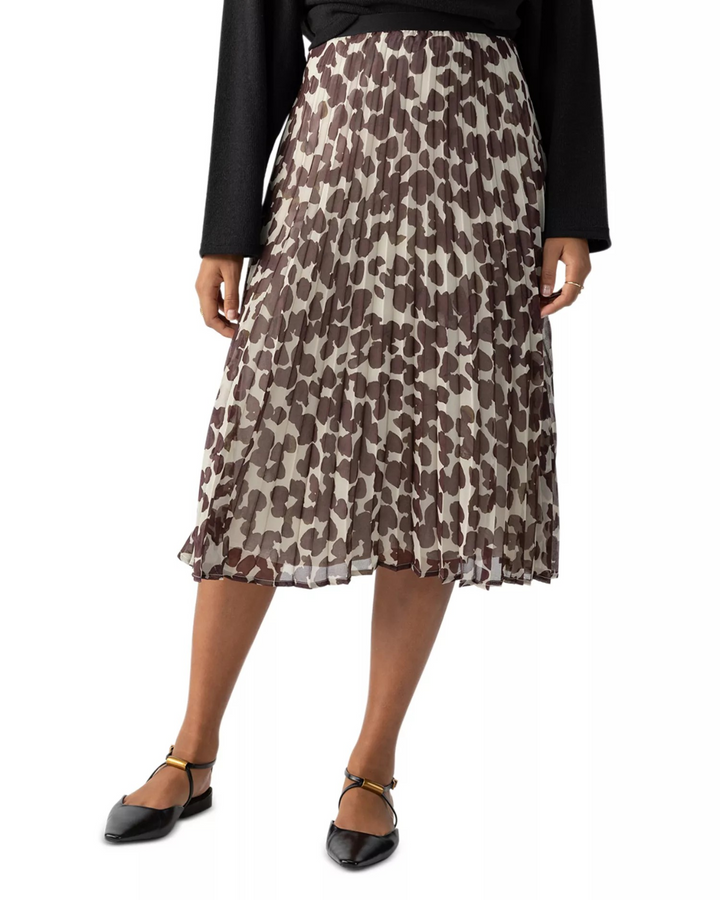 Sanctuary New Pleated Midi Skirt MSRP $99
