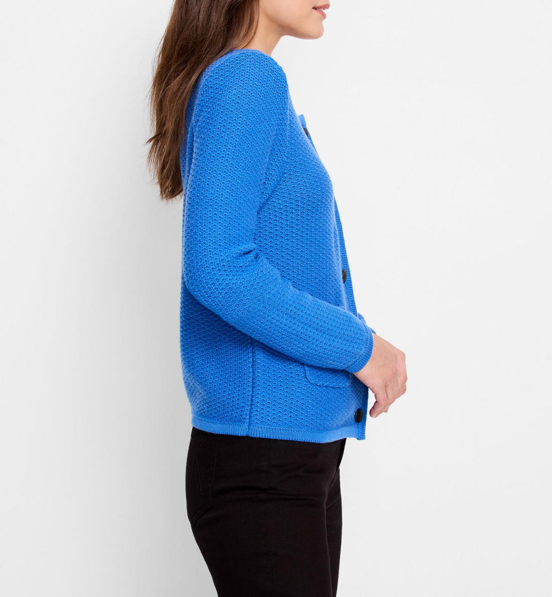 Nic+Zoe Textured Sweater Jacket MSRP $168