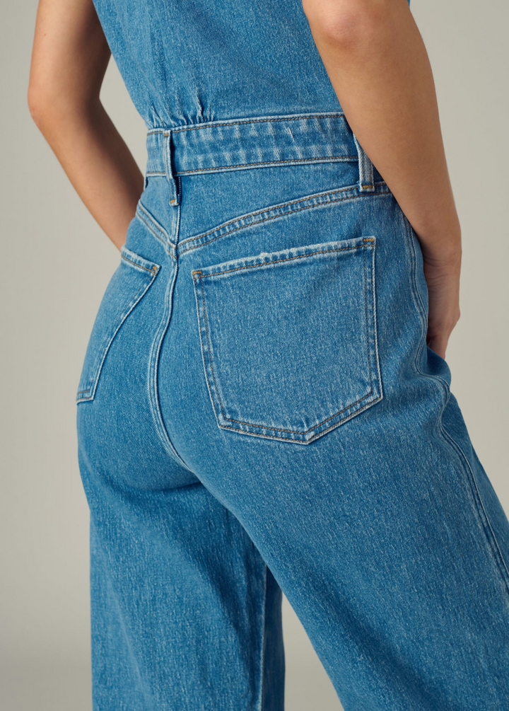 Joe's Jeans The Pasha Denim Jumpsuit MSRP $298