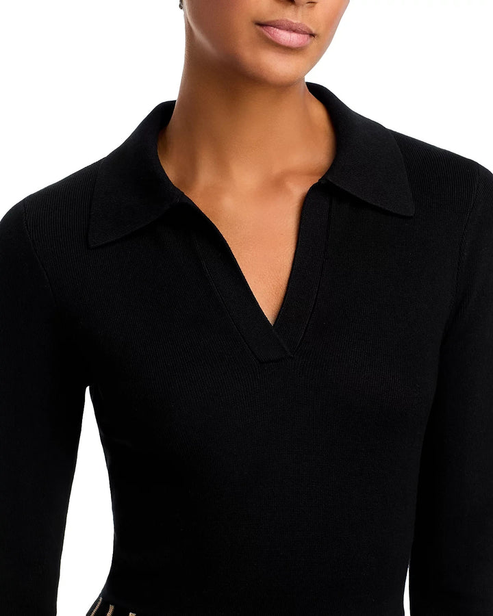 T Tahari Pleated Sweater Dress MSRP $128
