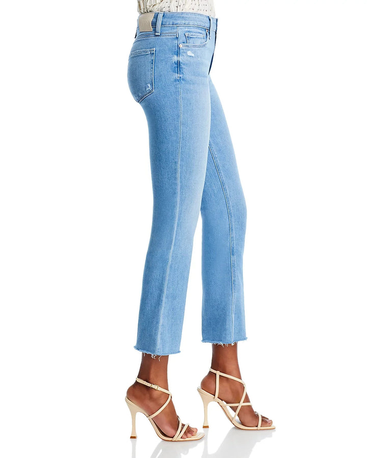 PAIGE Colette High Rise Crop Flare Jeans MSRP $229