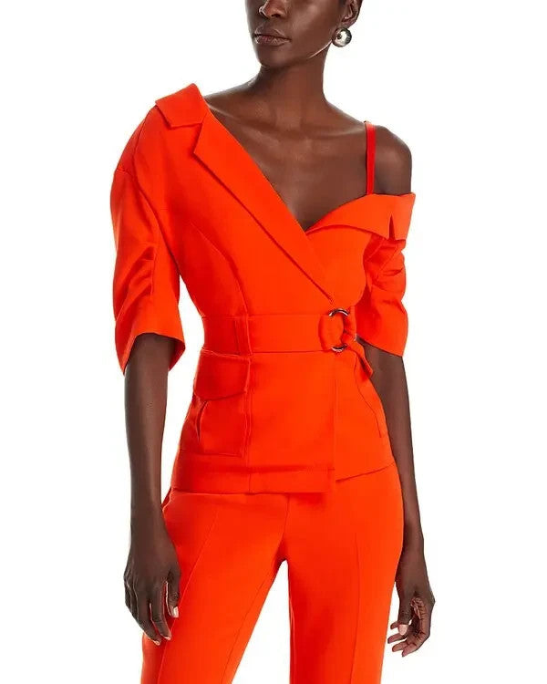 Cinq a Sept Katie One Shoulder Top MSRP $465