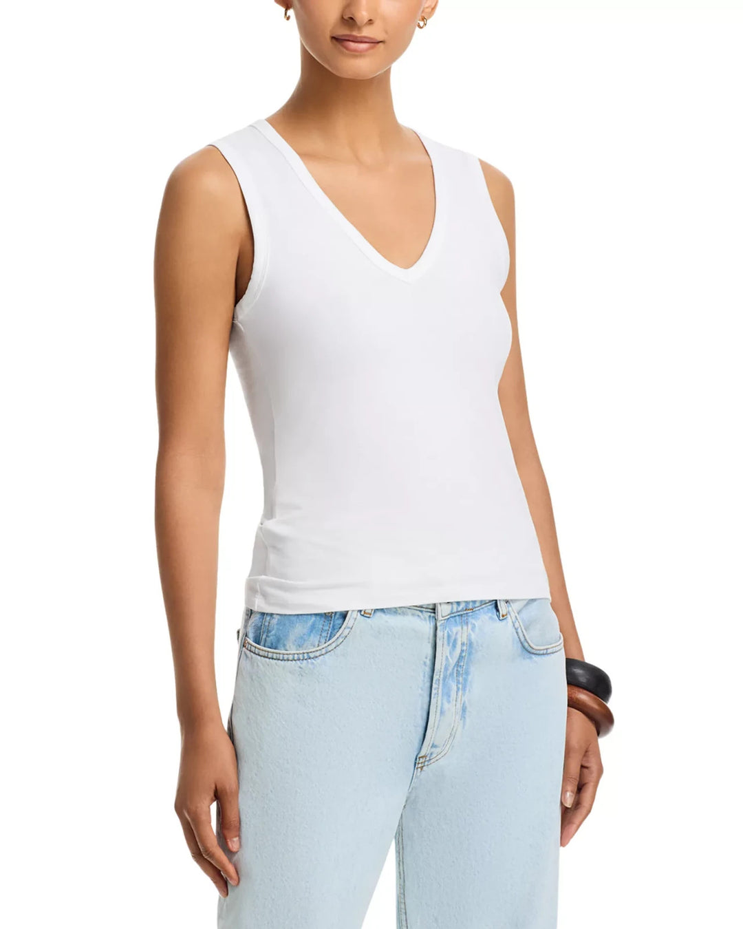 Majestic Filatures Soft Touch V Neck Tank Top MSRP $110