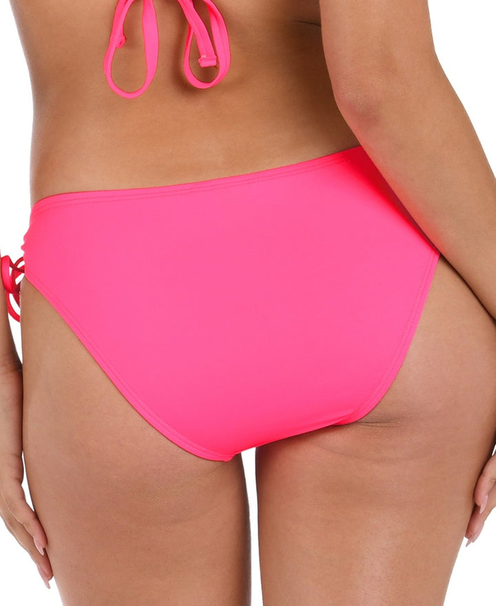 La Blanca Island Goddess Adjustable Hipster Bikini Bottoms MSRP $61