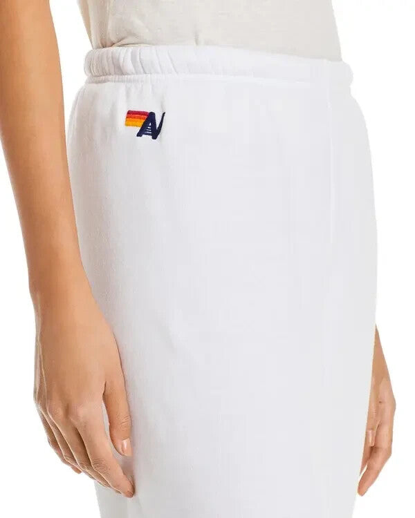 Aviator Nation Rainbow-Stripe Sweatpants MSRP $156