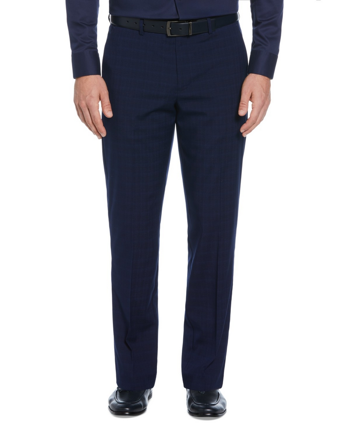 Perry Ellis Portfolio Mens Modern-Fit Pattern Dress Pant MSRP $95