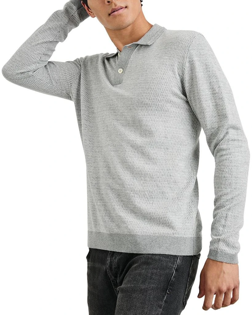 Rails Greenwich Polo Collar Regular Fit Sweater MSRP $168