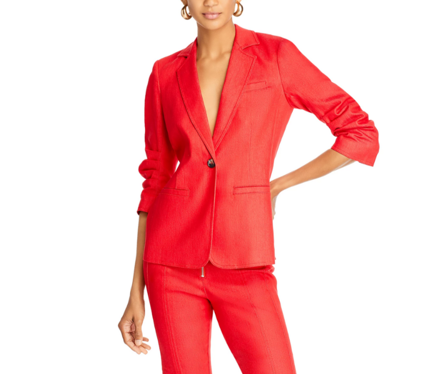 Cinq à Sept Khloe Denim Blazer MSRP $395