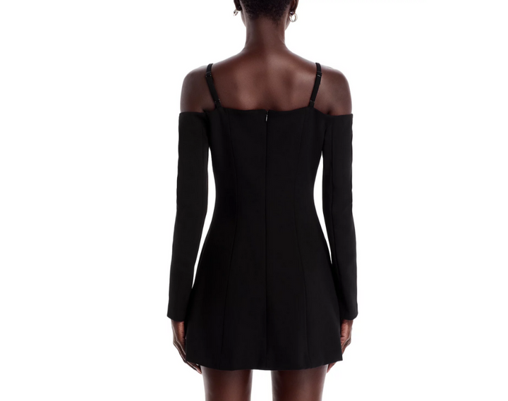FRENCH CONNECTION Whisper Off-the-Shoulder Dress MSRP $148