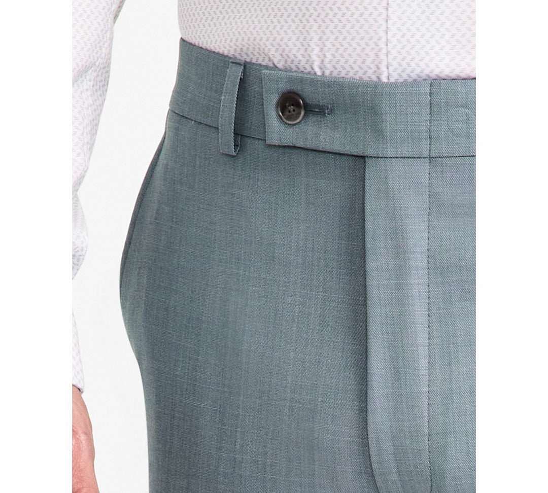 Calvin Klein Men's Slim-Fit Wool Blend Suit Pants MSRP $200