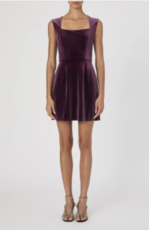 FRENCH CONNECTION Velvet Dress MSRP $138