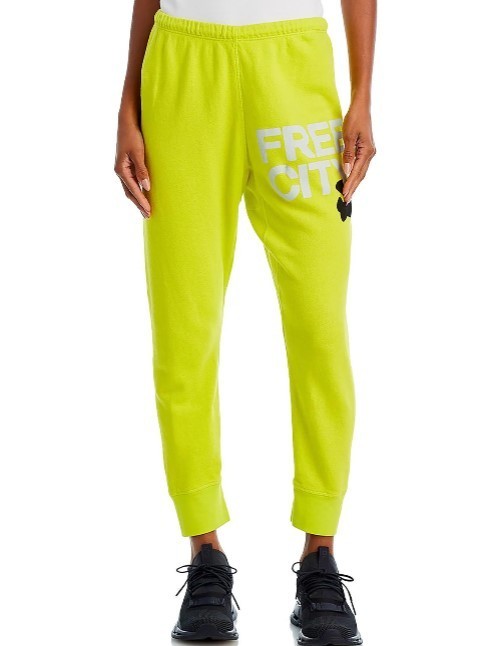 Free City Cotton Logo Sweatpants MSRP $168