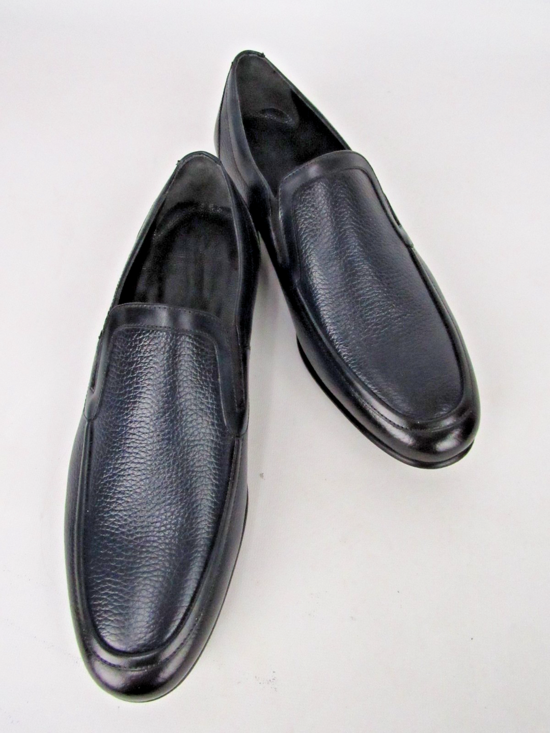 Elegant Men’s Calf Leather Loafers with Microlight Sole – Handcrafted Size EU 41