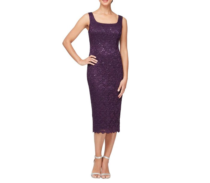 SL Fashions 2-Pc. Lace Jacket & Midi Dress Set MSRP $149 – DGFOutlet