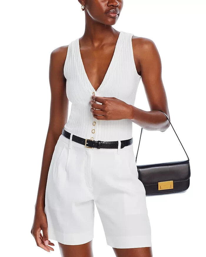 Generation Love Camille Ribbed Bodysuit MSRP $129 Size XS