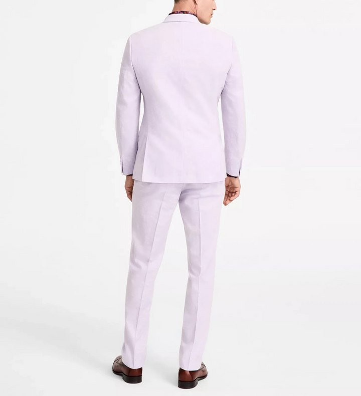Bar III Men's Slim-Fit Linen Suit Jacket MSRP $360