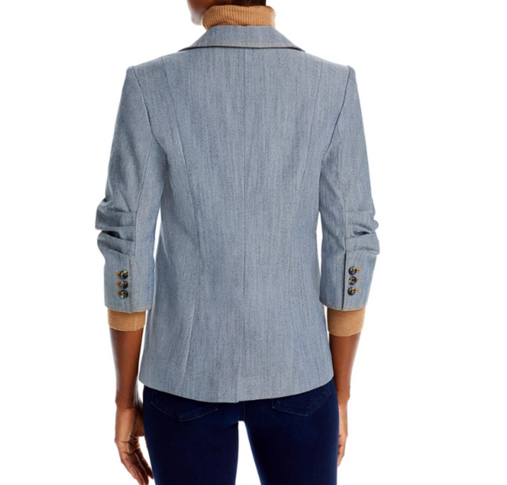 Cinq à Sept Khloe Denim Blazer MSRP $395