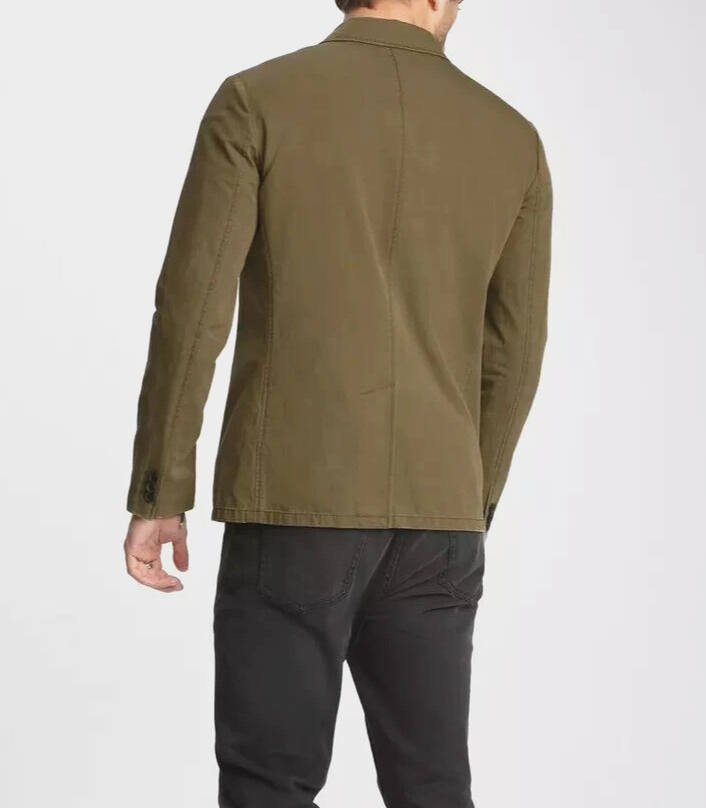 John Varvatos Collection Army Cargo Jacket MSRP $998 Size 52 # 22A 281 NEW