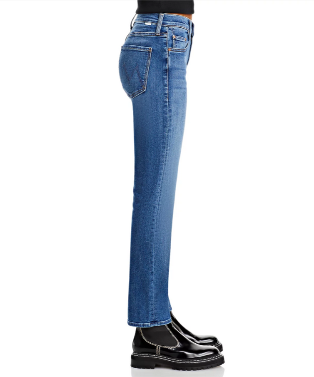 MOTHER The Mid Rise Rider Flood Jeans MSRP $248
