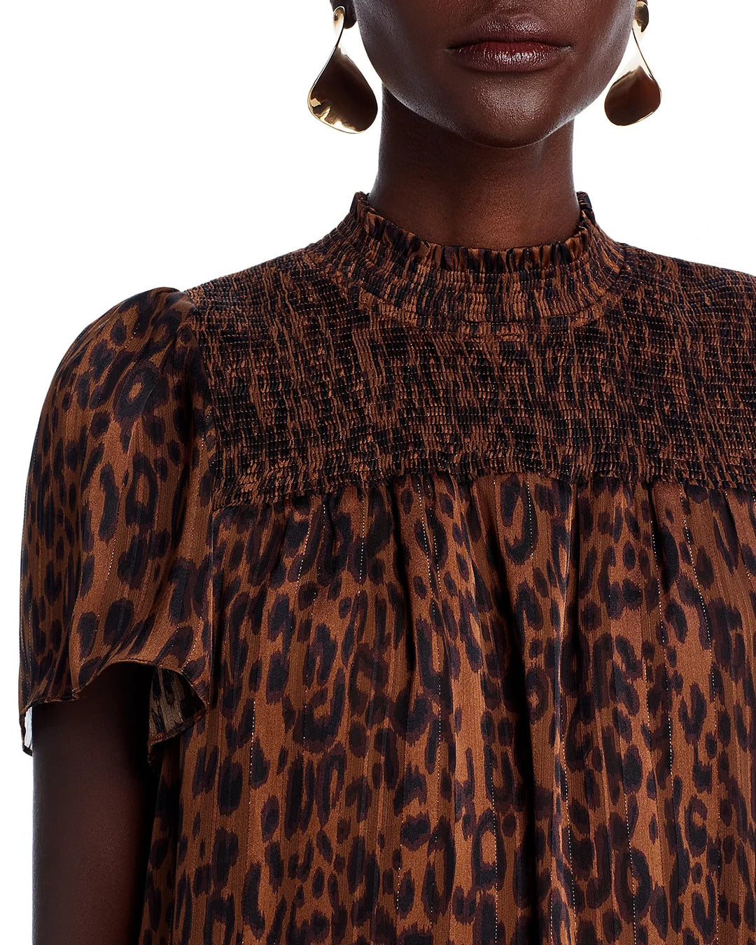 AQUA Leopard Mini Dress MSRP $88