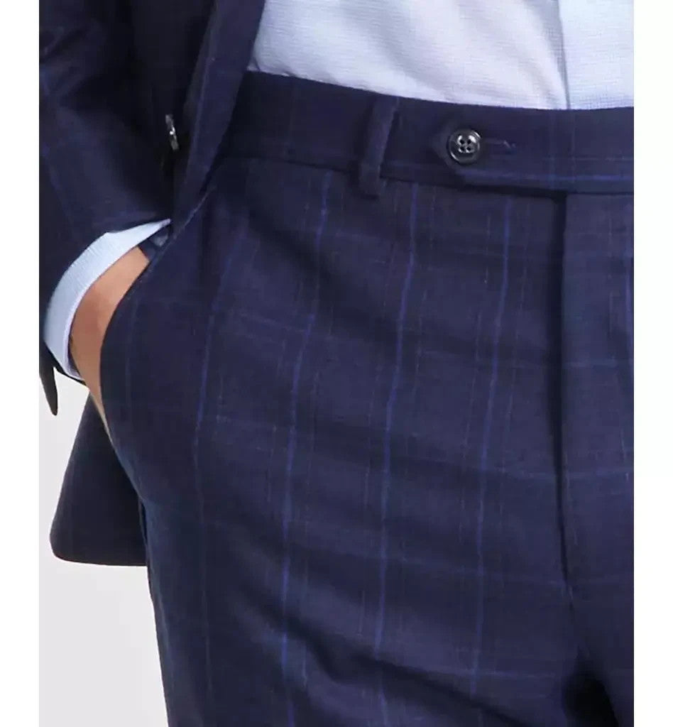 Michael Kors Classic-Fit Fall Wool-Blend Suit Separate Pants MSRP $200