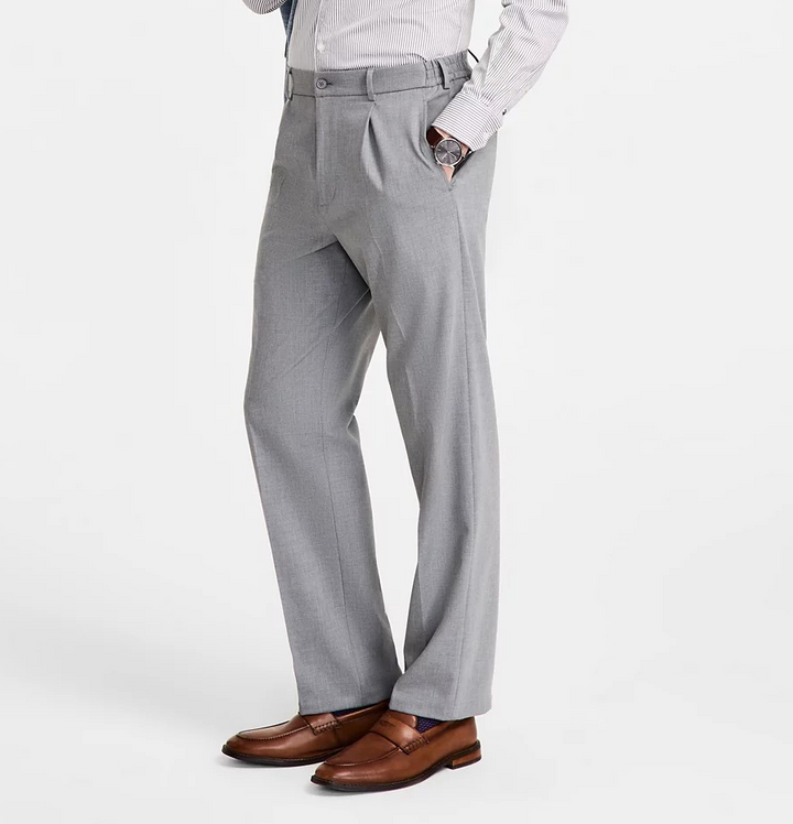 Tommy Hilfiger Men's Modern-Fit Dress Pants MSRP $95