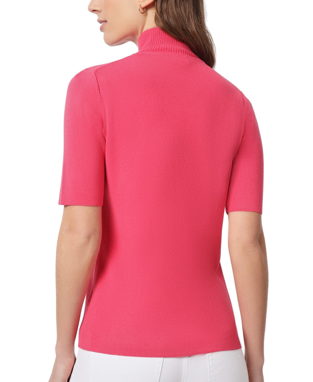 Jones New York Mock-Neck Short-Sleeve Sweater MSRP $79
